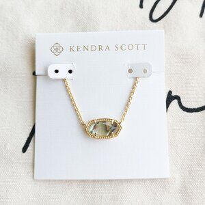 Kendra Scott Necklace - Elisa - Abalone Shell Gold